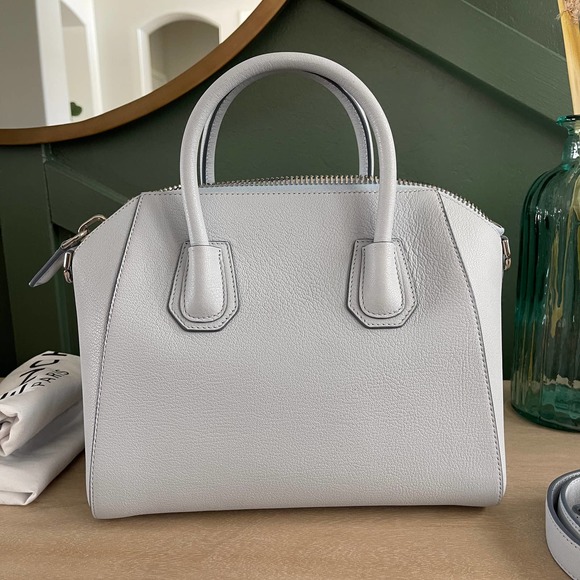 Givenchy Antigona Small Blue Sugar Satchel Bag - Picture 5 of 12